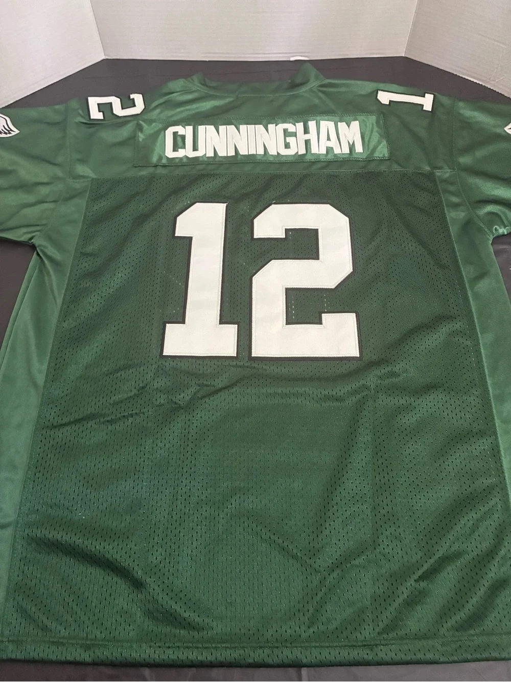 Mitchell & Ness Forest Green V‑neck Jersey Top - Picture 6 of 7
